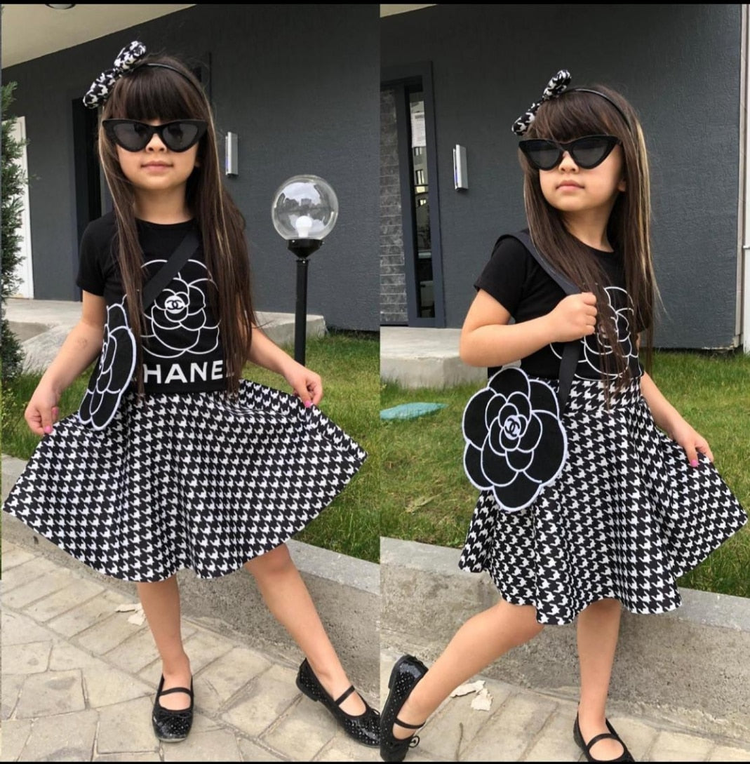 Lovely Urban Summer Outfit Dress For Kids